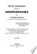 Studi filosofici intorno al Cristianesimo