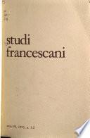 Studi francescani