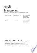 Studi francescani