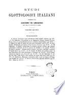 Studi glottologici italiani