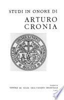 Studi in onore di Arturo Cronia