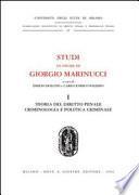 Studi in onore di Giorgio Marinucci