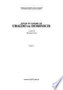 Studi in onore di Ubaldo de Dominicis