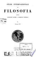 Studi Internazionali Di Filosofia