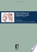 Studi italiani di linguistica slava