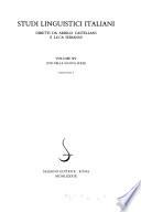 Studi linguistici italiani