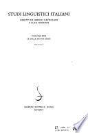 Studi linguistici italiani