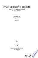 Studi linguistici italiani