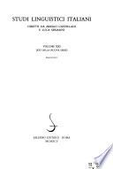 Studi linguistici italiani