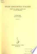 Studi linguistici italiani