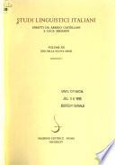 Studi linguistici italiani
