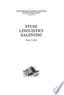 Studi linguistici salentini