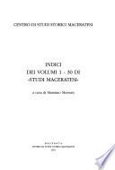 Studi maceratesi