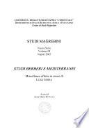 Studi magrebini