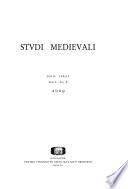 Studi medievali