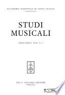 Studi musicali