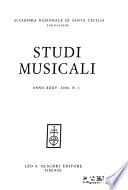 Studi musicali