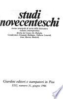 Studi novecenteschi