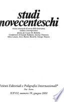 Studi novecenteschi