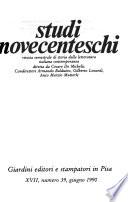 Studi novecenteschi