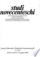 Studi novecenteschi