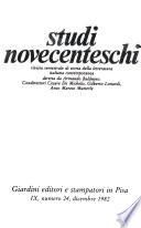 Studi novecenteschi
