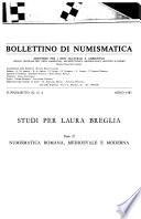 Studi per Laura Breglia: Numismatica romana, medioevale e moderna