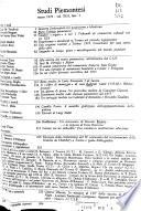 Studi piemontesi