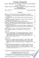 Studi romani