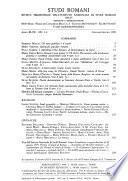 Studi romani