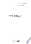 Studi romani