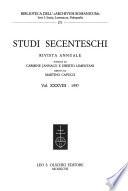 Studi secenteschi