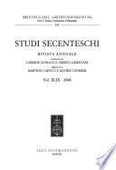 Studi Secenteschi