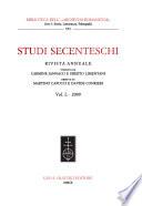 Studi secenteschi