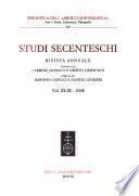 Studi Secenteschi