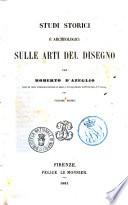 Studi storici e archeologici sulle arti del disegno per Roberto D'Azeglio
