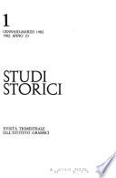 Studi storici