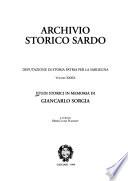 Studi storici in memoria di Giancarlo Sorgia