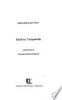 Studi su Tocqueville
