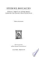 Studi sul Boccaccio