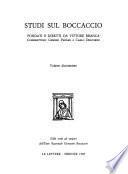 Studi sul Boccaccio