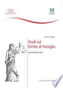 Studi sul Diritto di Famiglia