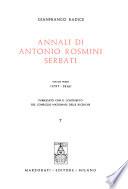 Studi sul pensiero filosofico e religioso dei secoli XIX e XX.