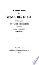 Studi sul poema sacro di Dante Allighieri