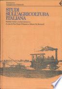 Studi sull'agricoltura italiana