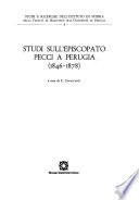 Studi sull'episcopato Pecci a Perugia (1846-1878)