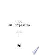 Studi sull'Europa antica