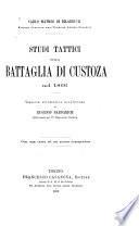 Studi tattici sulla battaglia di Custoza nel 1866