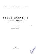 Studi trentini di scienze naturali