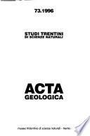 Studi trentini di scienze naturali